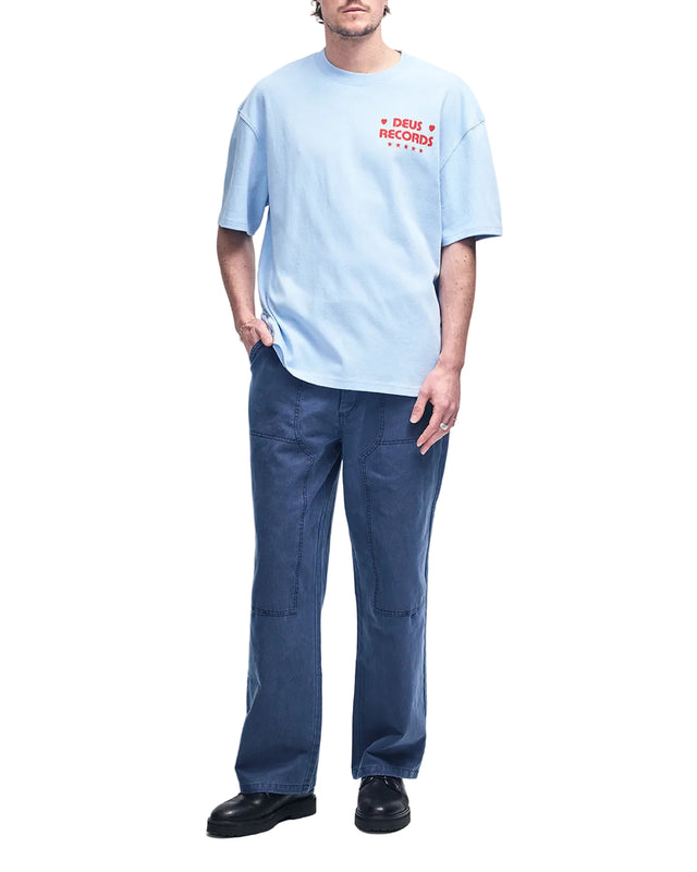 MAJOR CHORD O.S TEE - CERULEAN BLUE