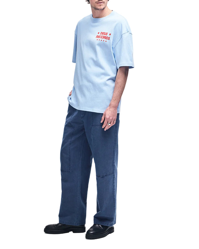MAJOR CHORD O.S TEE - CERULEAN BLUE