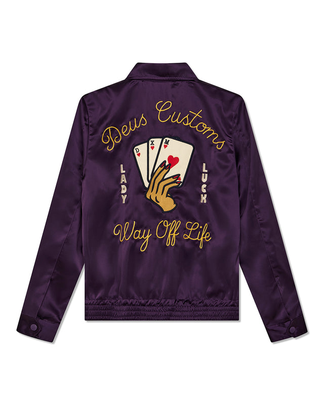 ROMANCE SHIRT - GRAPE ROYALE