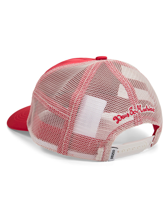 PARIS SHIELD CAP - POINSETTIA RED