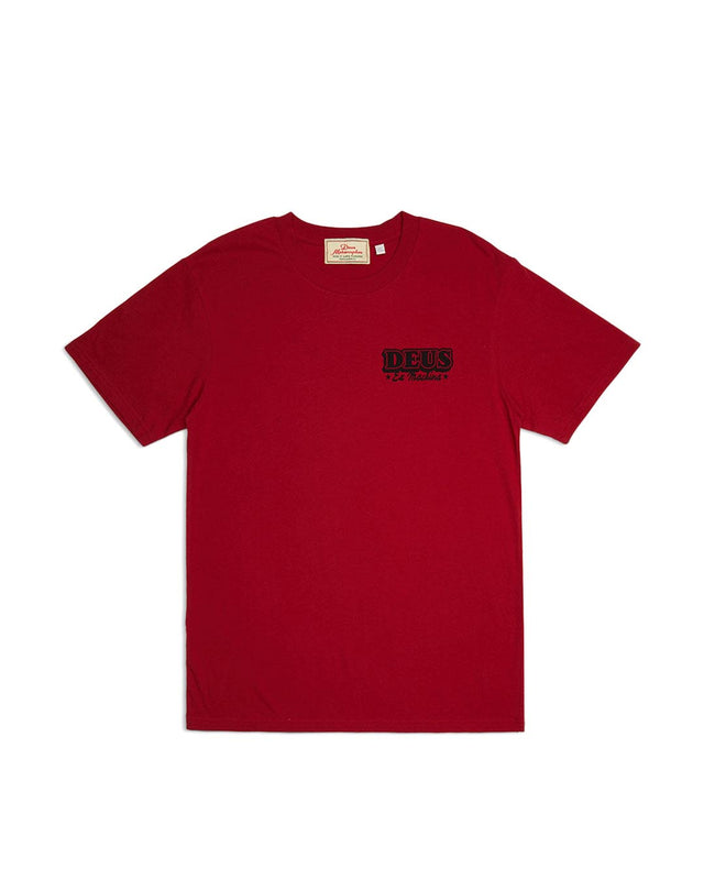 MEMPHIS TEE - CHILLI RED