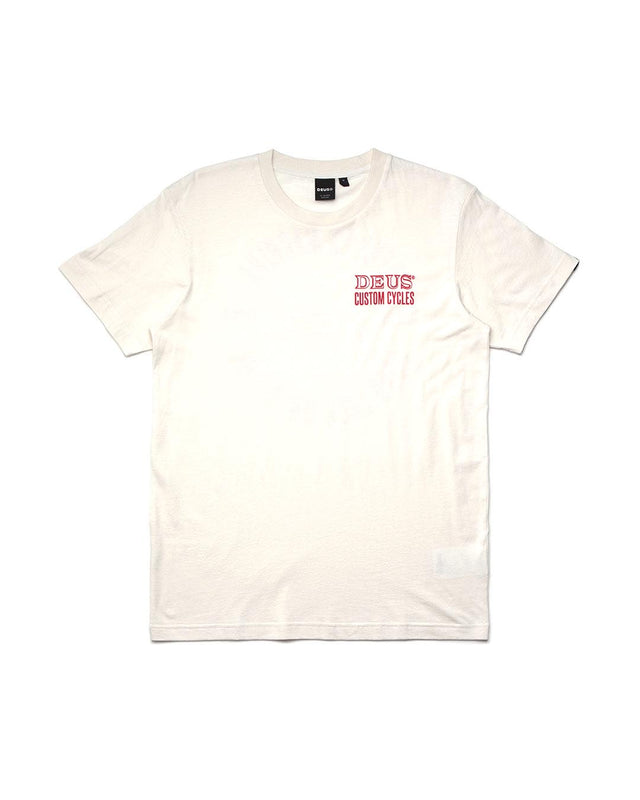 GOOD LUCK TEE - VINTAGE WHITE