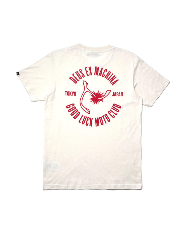 GOOD LUCK TEE - VINTAGE WHITE