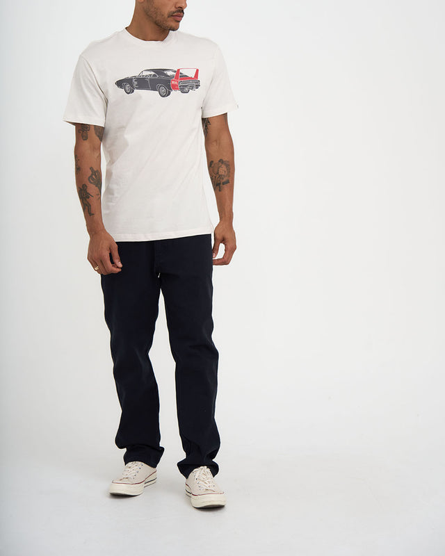 Charger Tee - Vintage White