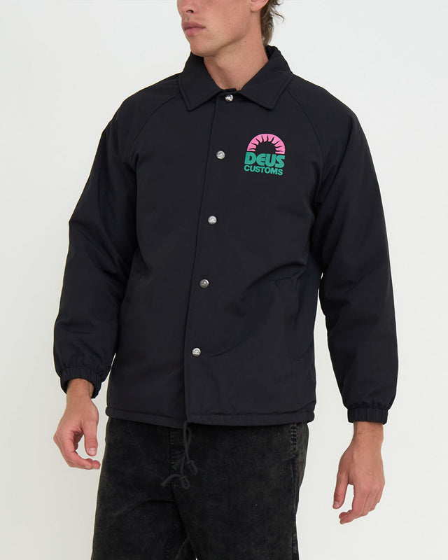 MELODIES COACH JACKET - ANTHRACITE