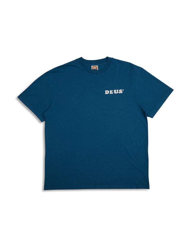 REAL GOOD TEE 2 - MOROCCAN BLUE