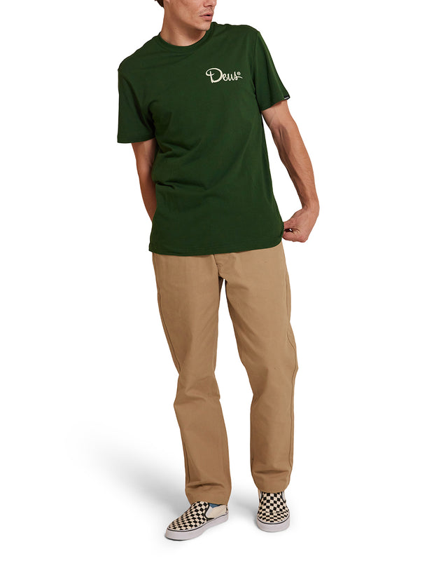 HEFFERLUMP TEE - HILLSIDE GREEN