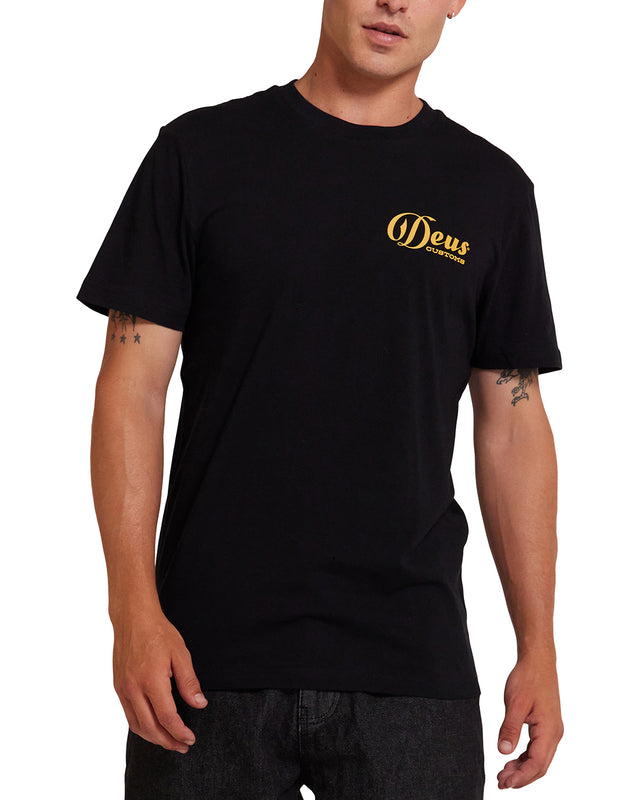 TIME TAKER TEE - BLACK