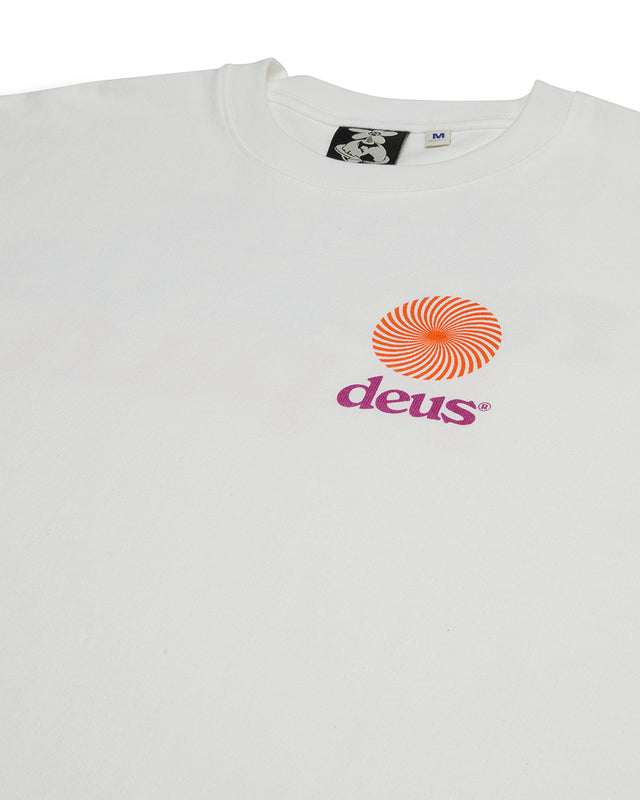 STRATA TEE  - VINTAGE WHITE