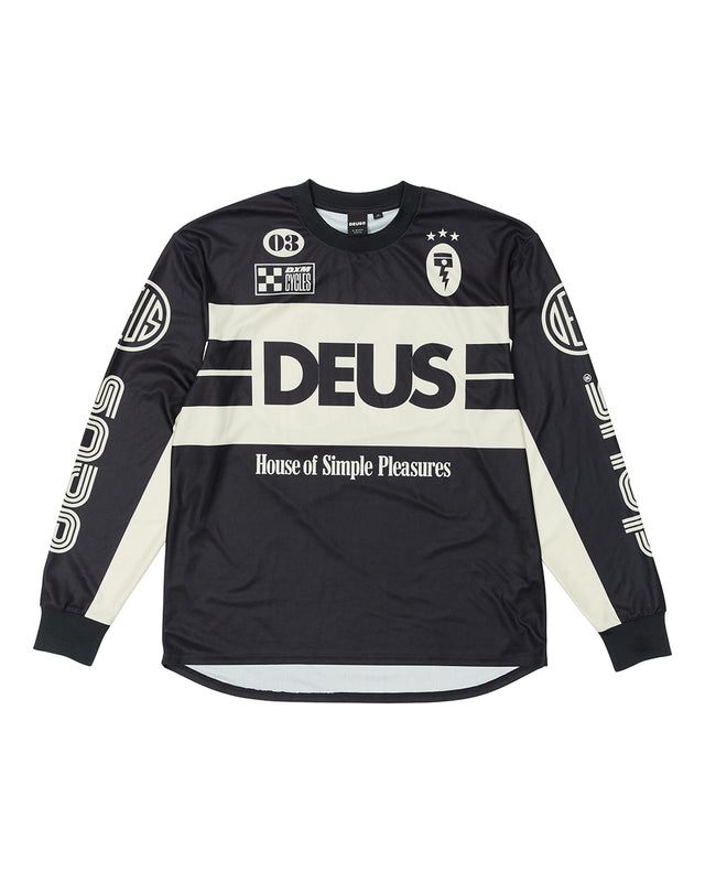 OFF ROAD MX MOTO JERSEY - BLACK