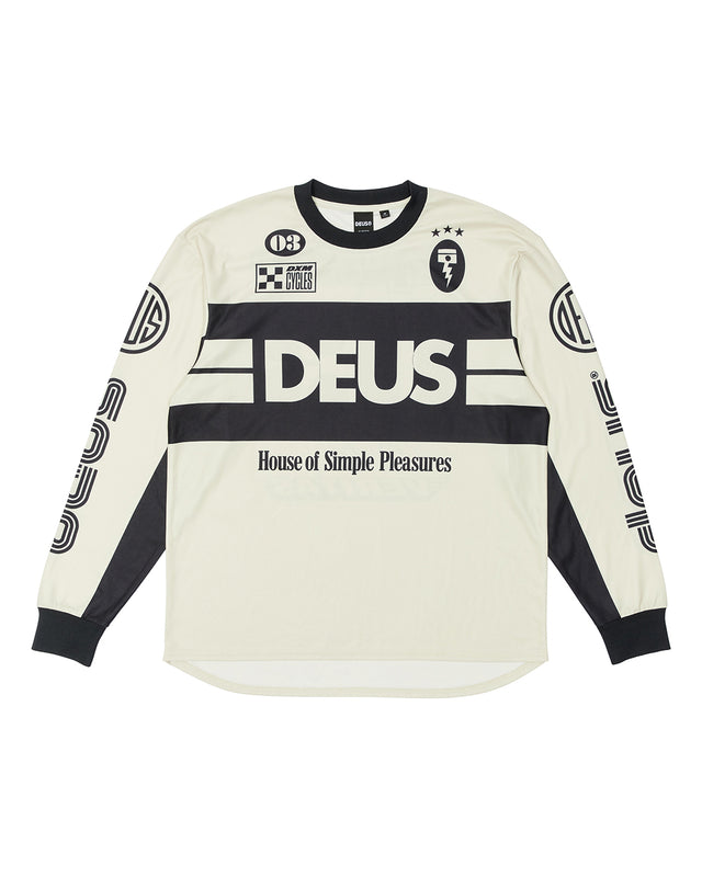 OFF ROAD MX MOTO JERSEY - DIRTY WHITE