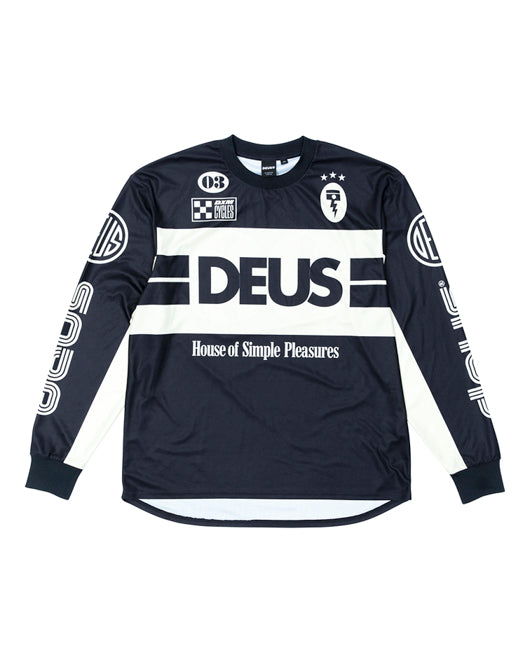 OFF ROAD MX MOTO JERSEY - BLACK