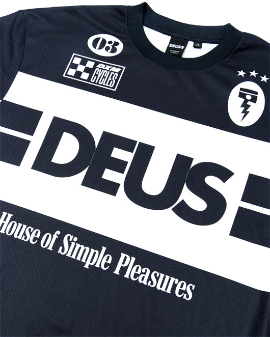 OFF ROAD MX MOTO JERSEY - BLACK