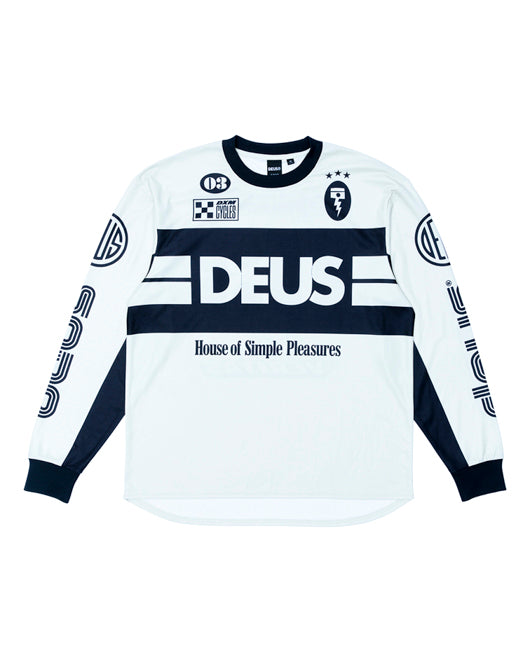 OFF ROAD MX MOTO JERSEY - DIRTY WHITE