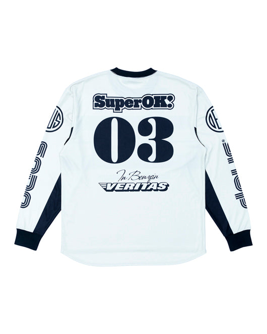 OFF ROAD MX MOTO JERSEY - DIRTY WHITE
