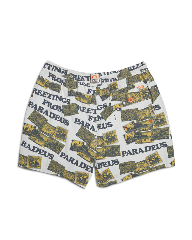 PARADEUS BEACH SHORT - DIRTY WHITE