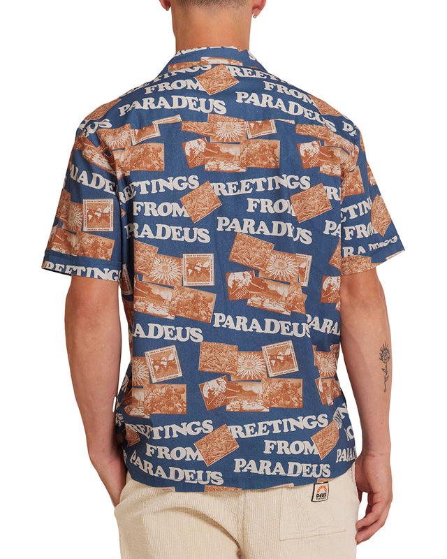 PARADEUS SHIRT - MOROCCAN BLUE