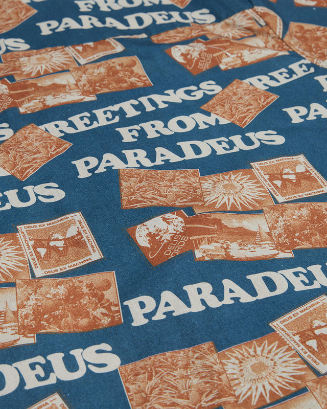 PARADEUS SHIRT - MOROCCAN BLUE