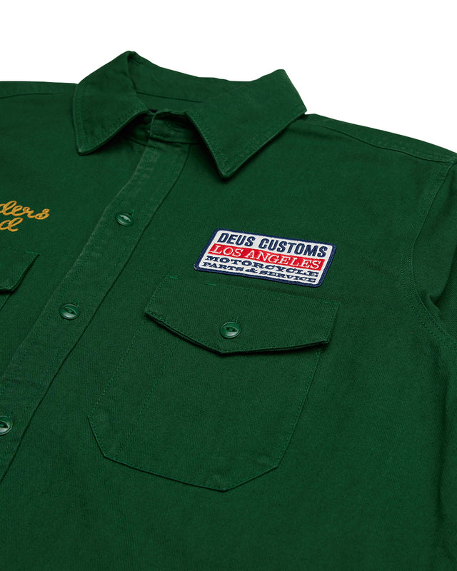 BUCKLE UP SHIRT - HILLSIDE GREEN