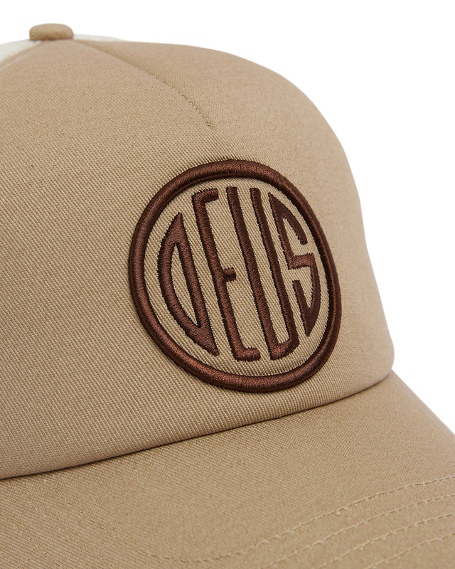 PILL LOGO TRUCKER - KHAKI