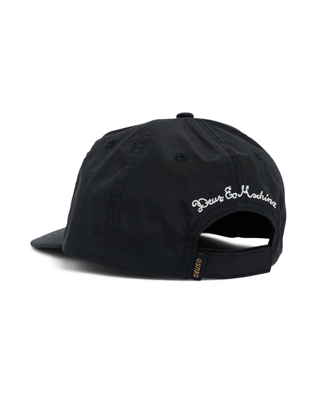 PILL LOGO CAP - BLACK