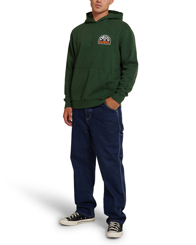 RIDERS FRIEND HOODIE - HILLSIDE GREEN