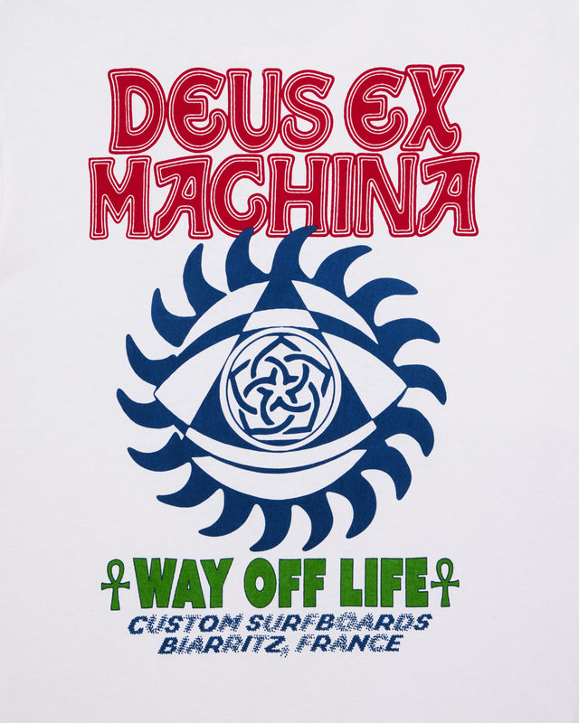 CRANK TEE - VINTAGE WHITE