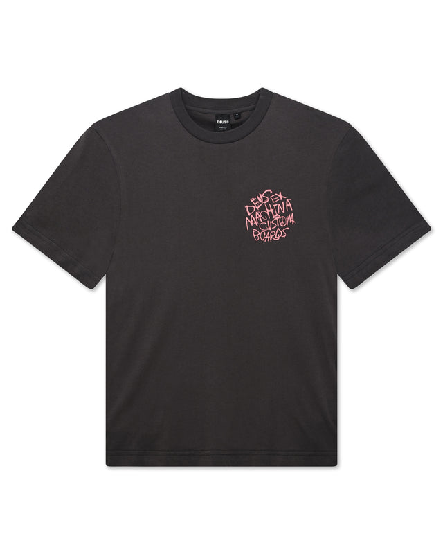 SCRAMBLER TEE - ANTHRACITE