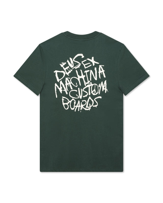 SCRAMBLER TEE - HUNTER GREEN
