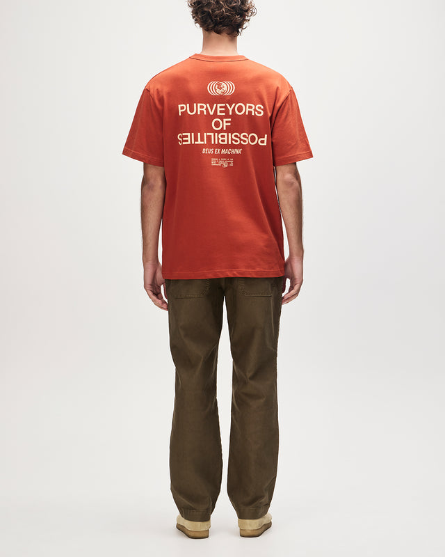 AXIS TEE - TERRACOTTA