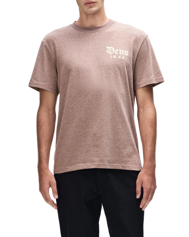 SOURMUG TEE - POTTING BROWN