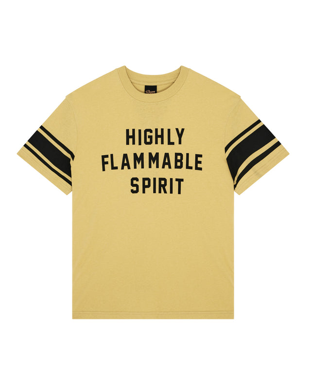 FLAMMABLE TEE - MIMOSA GOLD