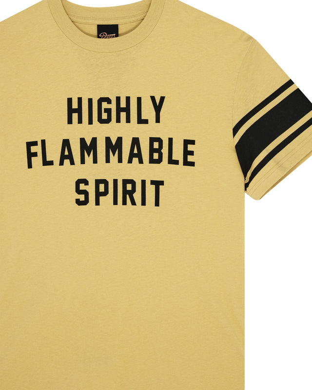 FLAMMABLE TEE - MIMOSA GOLD