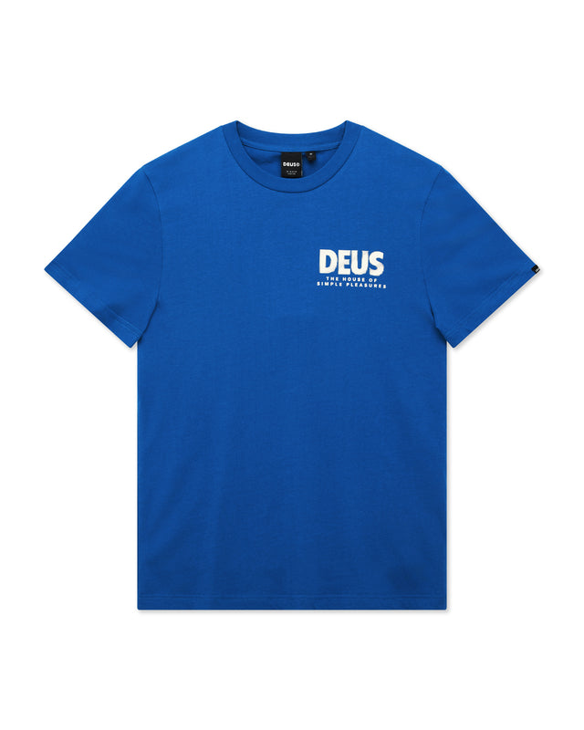 CHROMIUM TEE - CLASSIC BLUE