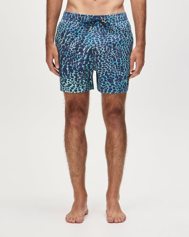 ZANZIBAR SHORT - WAVE RIDE BLUE