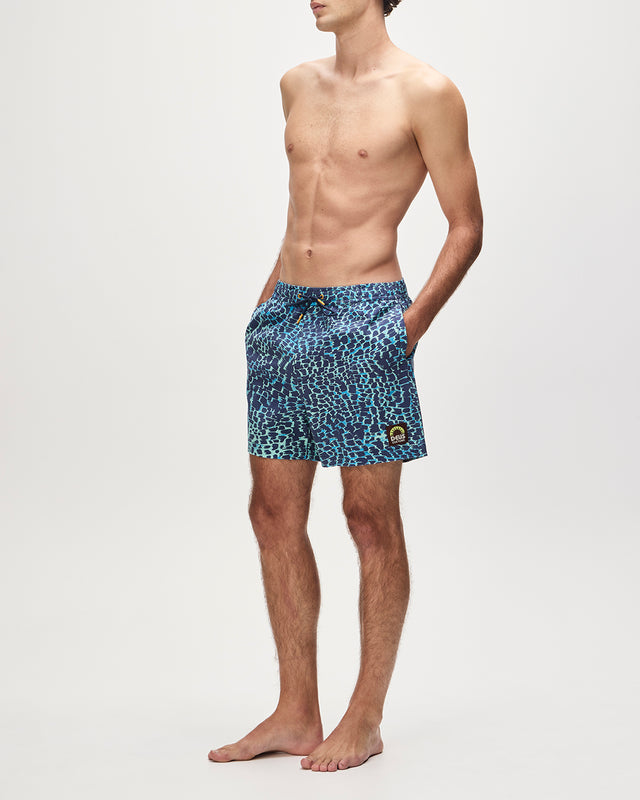 ZANZIBAR SHORT - WAVE RIDE BLUE