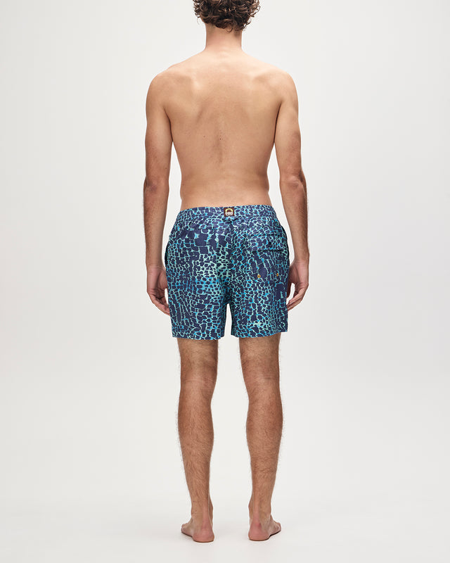 ZANZIBAR SHORT - WAVE RIDE BLUE