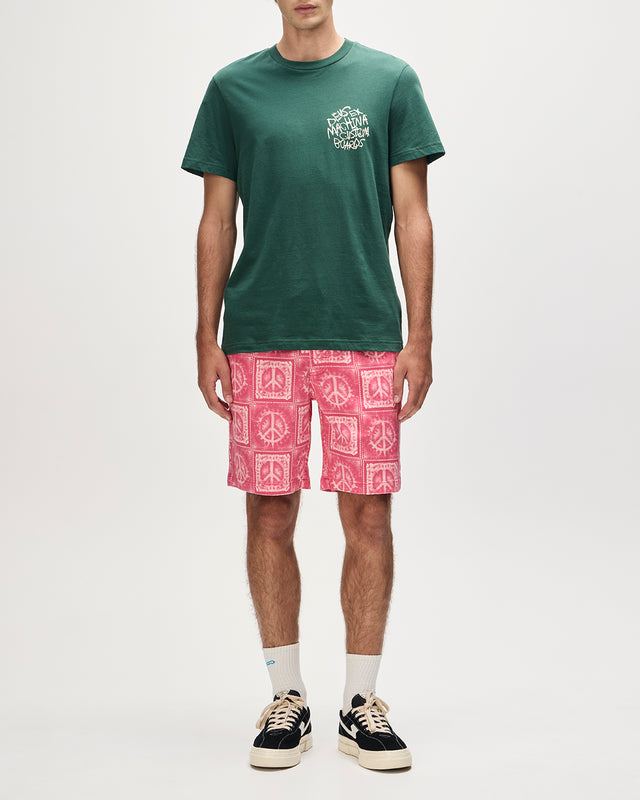 SOLARHOT BEACH SHORT - RASPBERRY