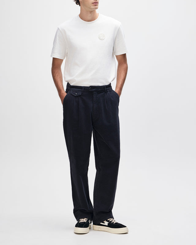 MALVO CORD PANT - BLACK