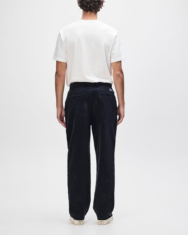 MALVO CORD PANT - BLACK