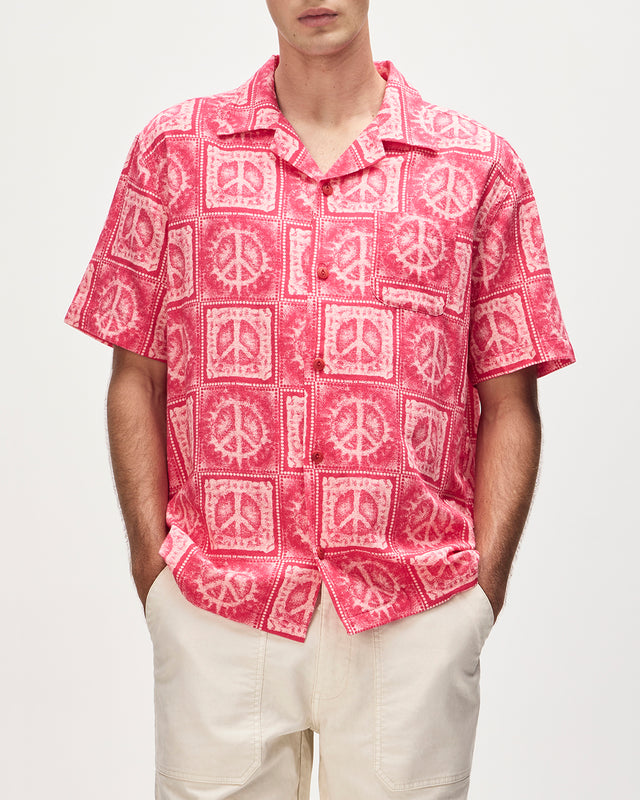 SOLARHOT SHORT SLEEVE SHIRT - RASPBERRY