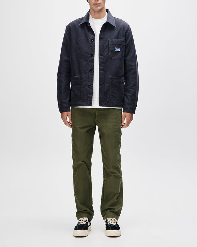 SPEEDSHOP CHORE JACKET - BLACK