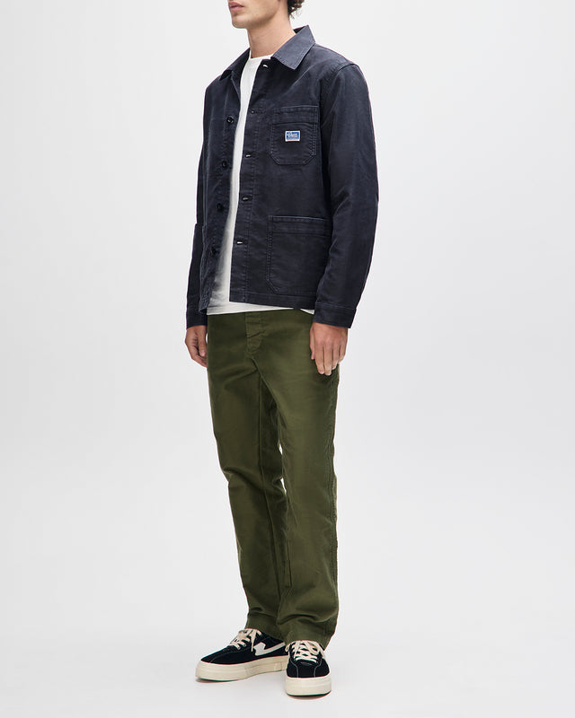 SPEEDSHOP CHORE JACKET - BLACK