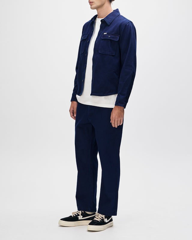 VACAY OVERDYE SHIRT - INDIGO