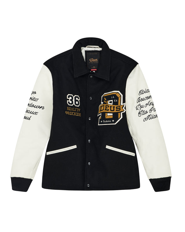 SOURMUG COACH JACKET - BLACK