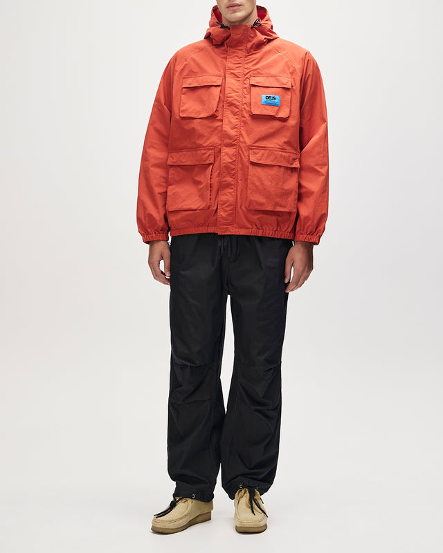DAWNY WATERPROOF ANORAK - TERRACOTTA