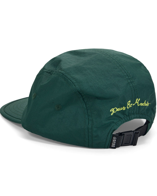 CLEMENT 5 PANEL CAP - HUNTER GREEN