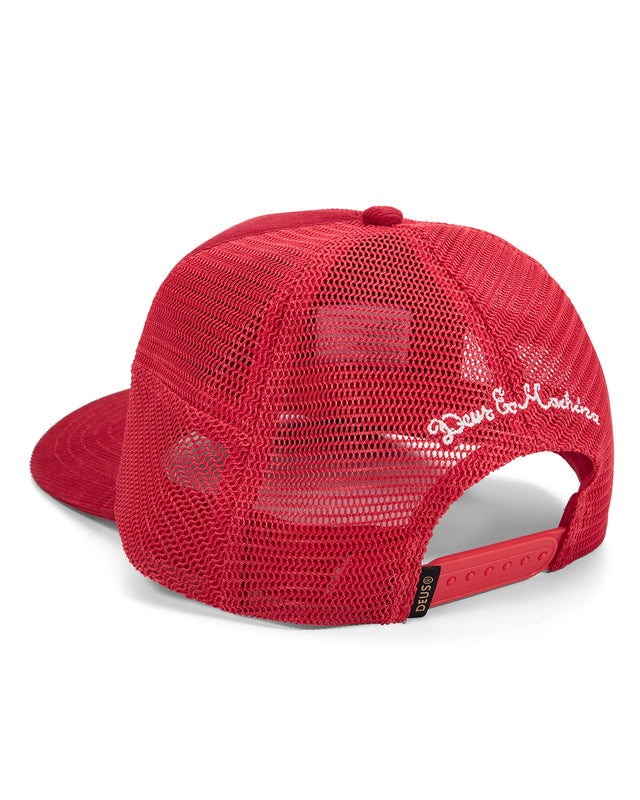 PILL CORD TRUCKER 2 - RIBBON RED
