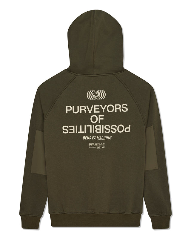 AXIS HOODIE - DARK OLIVE