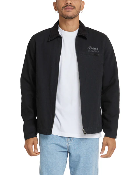 ADDRESS WORKWEAR JACKET - BLACK